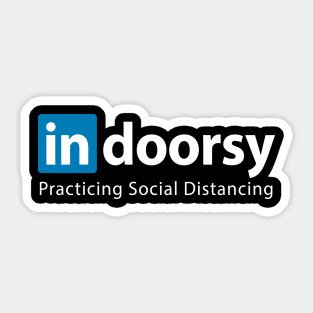 Indoorsy Social Distancing Sticker